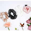 Large Silk Scrunchies for Hair Elastic Hair Bands Premium Scrunchy Hair Ties Ponytail Holder